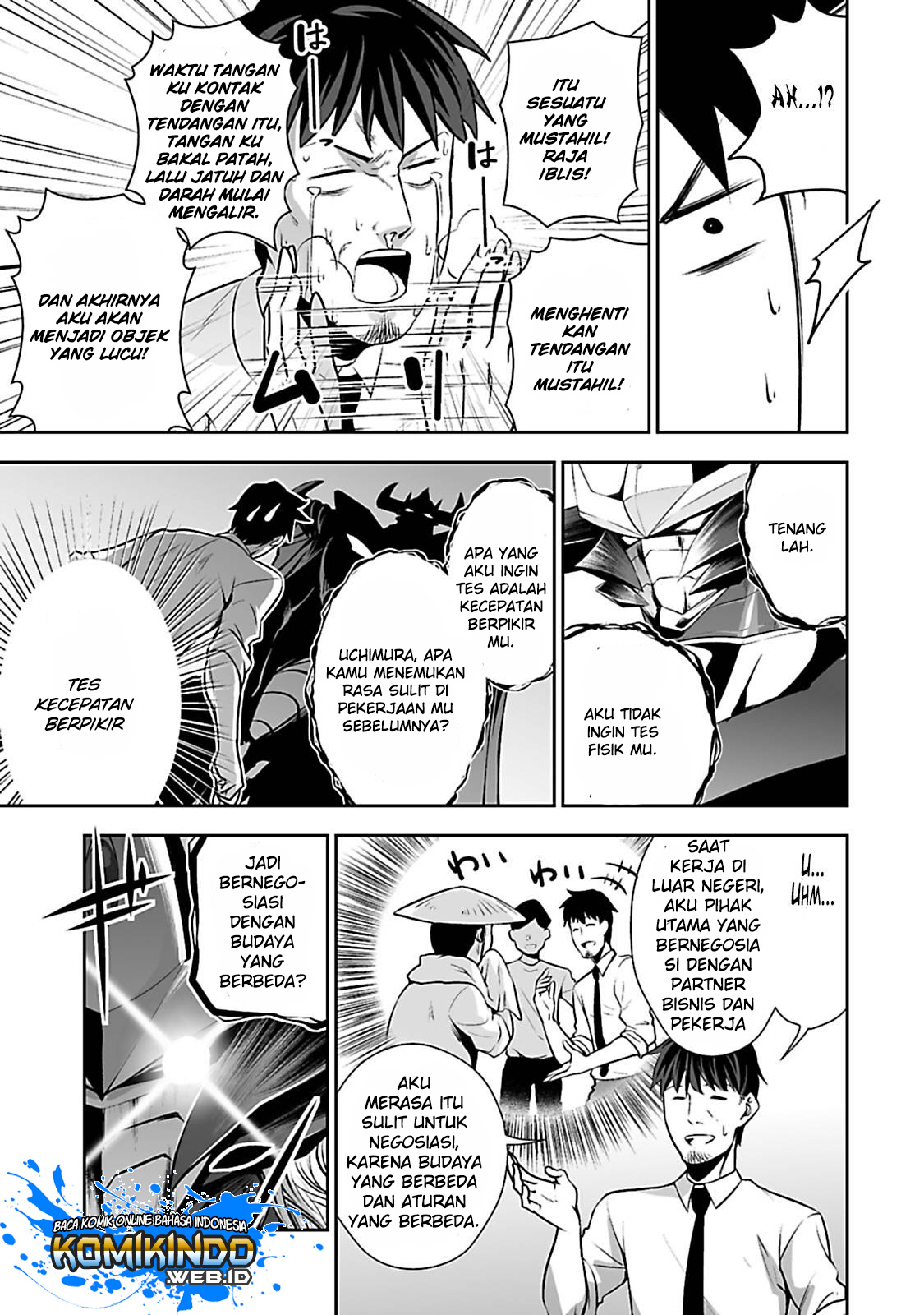 Salaryman Ga Isekai Ni Ittara Shitennou Ni Natta Hanashi